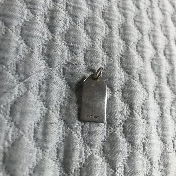 Jet Set Candy Dallas DFW Luggage Tag Charm Sterling Silver - Picture 2 of 4